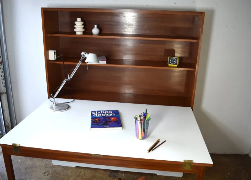 Pamono Large Vintage Drawing Desk, 1960s> Desks