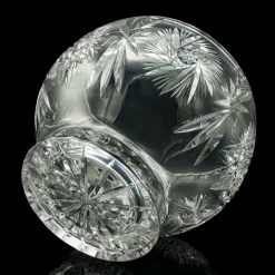 Outlet Pamono Large Vintage English Cut Glass Crystal Fruit Bowl, 1960s