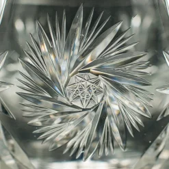 Outlet Pamono Large Vintage English Cut Glass Crystal Fruit Bowl, 1960s