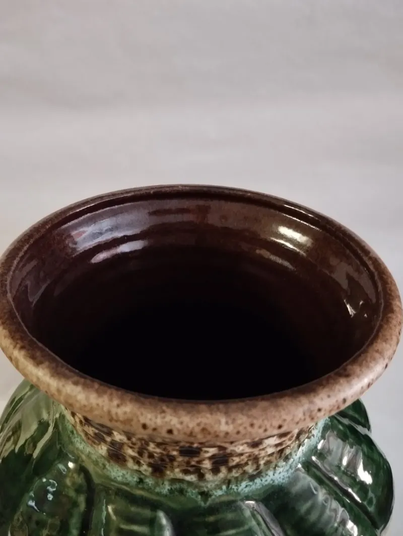 Pamono Large Vintage Fat Lava Vase, West Germany, 1970s> Vases
