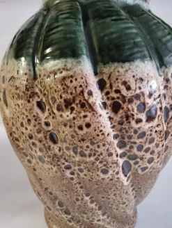Pamono Large Vintage Fat Lava Vase, West Germany, 1970s><noscript><img width=