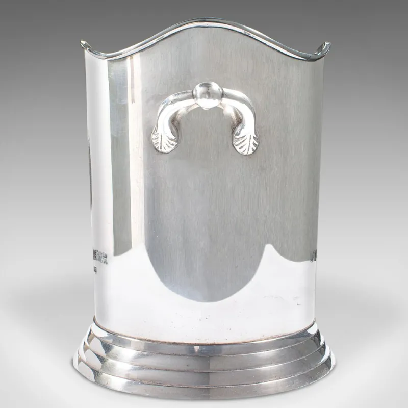 Pamono Large Vintage French Champagne Ice Bucket, 1970s> Ice Buckets & Wine Coolers
