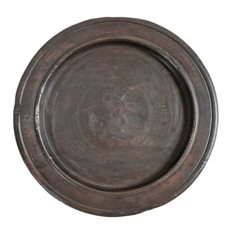 Pamono Large Vintage Java Pedestal Tray, 1970s
