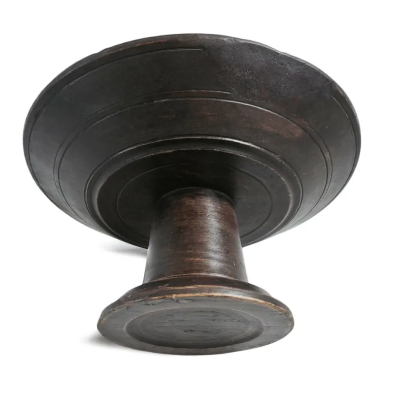 Pamono Large Vintage Java Pedestal Tray, 1970s