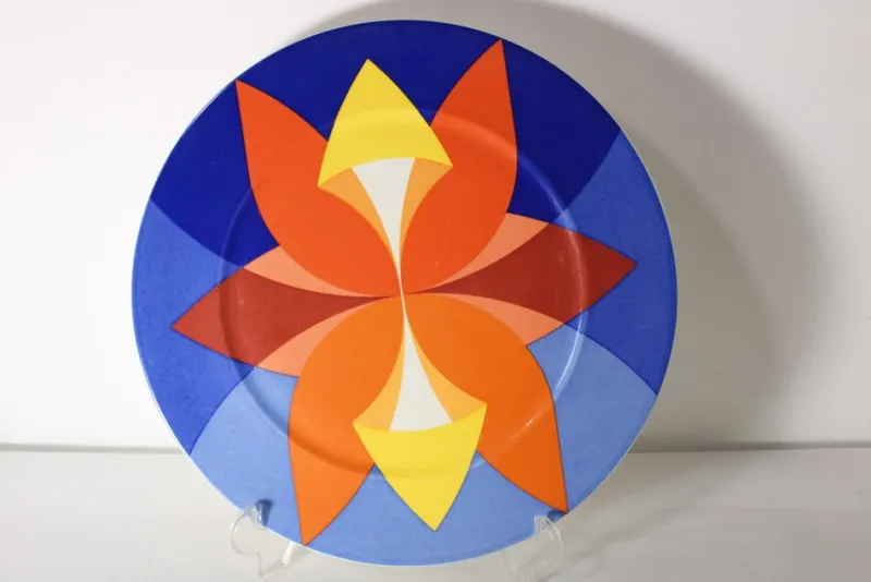 Hot Pamono Large Vintage Kaleidoscope Plates from Villeroy & Boch, 1986, Set of 6