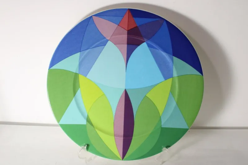 Hot Pamono Large Vintage Kaleidoscope Plates from Villeroy & Boch, 1986, Set of 6