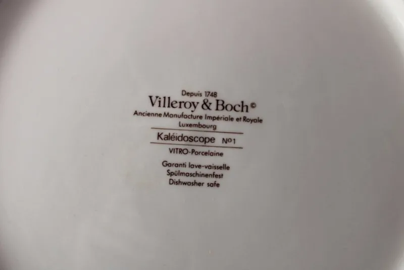 Hot Pamono Large Vintage Kaleidoscope Plates from Villeroy & Boch, 1986, Set of 6