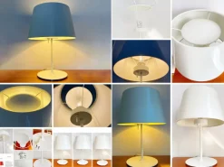 Pamono Large Vintage Kulla Table Lamp by Christina Halskov & Hanne Dalsgaard for Ikea, 1990s><noscript><img width=