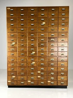 Pamono Large Vintage Pharmacy Chest of Drawers, 1960s> Dressers, Commodes & Chests