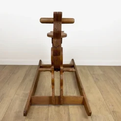 Hot Pamono Large Vintage Pine Rocking Horse, 1970s