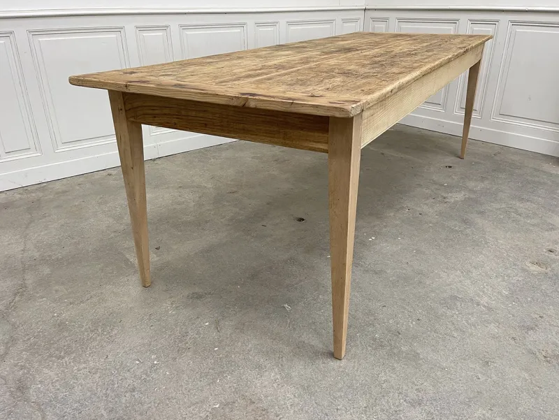Pamono Large Vintage Pine Table, 1940s> Dining Tables & Sets