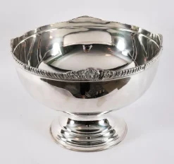 Sale Pamono Large Vintage Silver Plated Punch Bowl