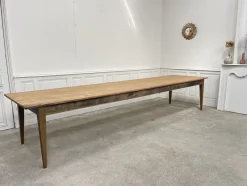 Online Pamono Large Vintage Table with Honey Patina, 1940s