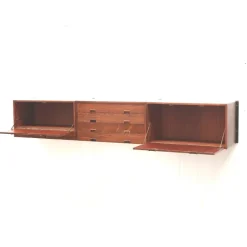 Pamono Large Vintage Wall Sideboard System, 1960s><noscript><img width=
