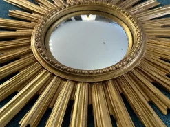 Best Pamono Large Vintage Witch's Eye Sun Mirror, 1960s