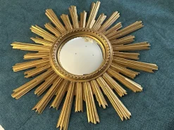 Best Pamono Large Vintage Witch's Eye Sun Mirror, 1960s