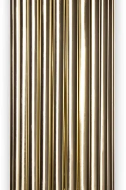 Pamono Large Wall Light In Brass With Brushed Nickel Finish