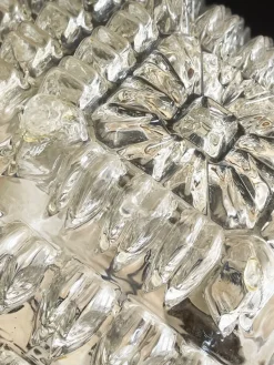 Pamono Large Wall or Ceiling Lamp Crystal Cluster Square Cascade, Attr. Helena Tynell for Limburger Leuchten, Germany, 1960s by Helena Tynell><noscript><img width=