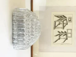 Pamono Large Wall or Ceiling Lamp Crystal Cluster Square Cascade, Attr. Helena Tynell for Limburger Leuchten, Germany, 1960s by Helena Tynell><noscript><img width=