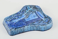 Clearance Pamono Large Wall Relief in Glazed Ceramic by Gunnar Nylund for Rörstrand