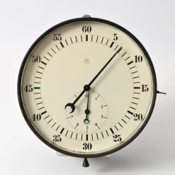New Pamono Large Wall-Mounted Stop Clock from Junghans, 1930s