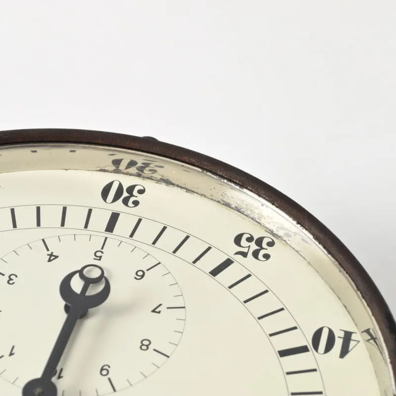 New Pamono Large Wall-Mounted Stop Clock from Junghans, 1930s