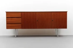 Sale Pamono Large Walnut Sideboard, 1960s