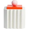 Pamono Large White Plizé Box by Made by Choice