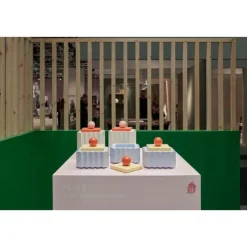 Pamono Large White Plizé Box by Made by Choice