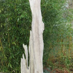 Outlet Pamono Large Wooden Brutalist Garden Sculpture