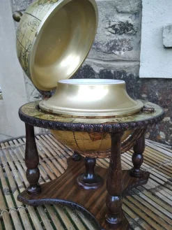 Discount Pamono Large World Globe or Globe Ice Bucket, 1970s