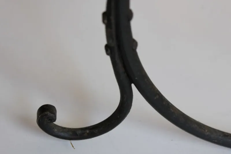 Pamono Large Wrought Iron Floor Candelabra, 1950s> Candleholders