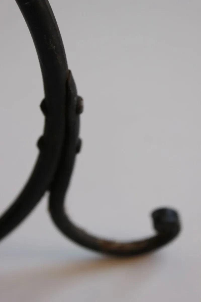 Pamono Large Wrought Iron Floor Candelabra, 1950s> Candleholders