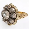 Clearance Pamono Late Georgian Rose-Cut Diamond Cluster Ring, 1830