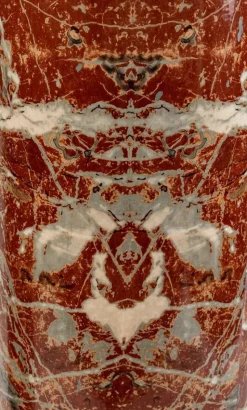 Pamono Late 19th Century Ceramic Columns, Set of 2><noscript><img width=