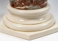 Pamono Late 19th Century Ceramic Columns, Set of 2><noscript><img width=