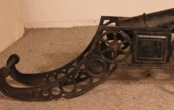 Pamono Late 19th Century Decorative English Cast Iron Cannon><noscript><img width=