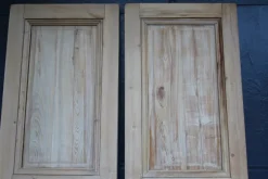 Pamono Late 19th Century French Pine Doors, 1890s, Set of 2><noscript><img width=