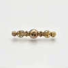Clearance Pamono Late 19th Century Gold Brooch with Diamond, Ruby and Sapphire