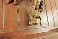 Pamono Late 19th Century Gothic Revival Fireplace><noscript><img width=