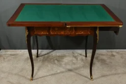 Pamono Late 19th Century Louis XV Mahogany Games Table><noscript><img width=