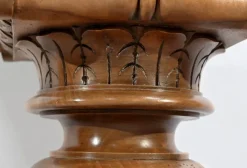 Pamono Late 19th Century Louis XVI Style Walnut Column><noscript><img width=