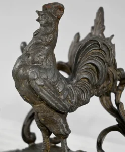 New Pamono Late 19th Century Pewter Inkwell from A.Bossu, 1890s