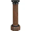 Online Pamono Late 19th Century Scagliola Cherry Red Column, 1890s