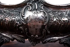 Pamono Late 19th Century Silver Jardiniere, France><noscript><img width=