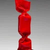 Pamono Laurence Jenkell, Wrapping Bonbon Red, Sculpture Model A, Acrylic Glass> Sculpture