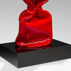 Pamono Laurence Jenkell, Wrapping Bonbon Red, Sculpture Model A, Acrylic Glass><noscript><img width=