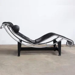 Pamono LC 4 Chaise Longue by Le Corbusier for Cassina, 1960s> Daybeds & Chaises Lounges
