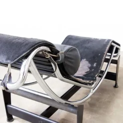 Pamono LC 4 Chaise Longue by Le Corbusier for Cassina, 1960s><noscript><img width=