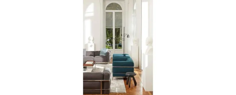 Pamono LC3 Chair by Le Corbusier for Cassina